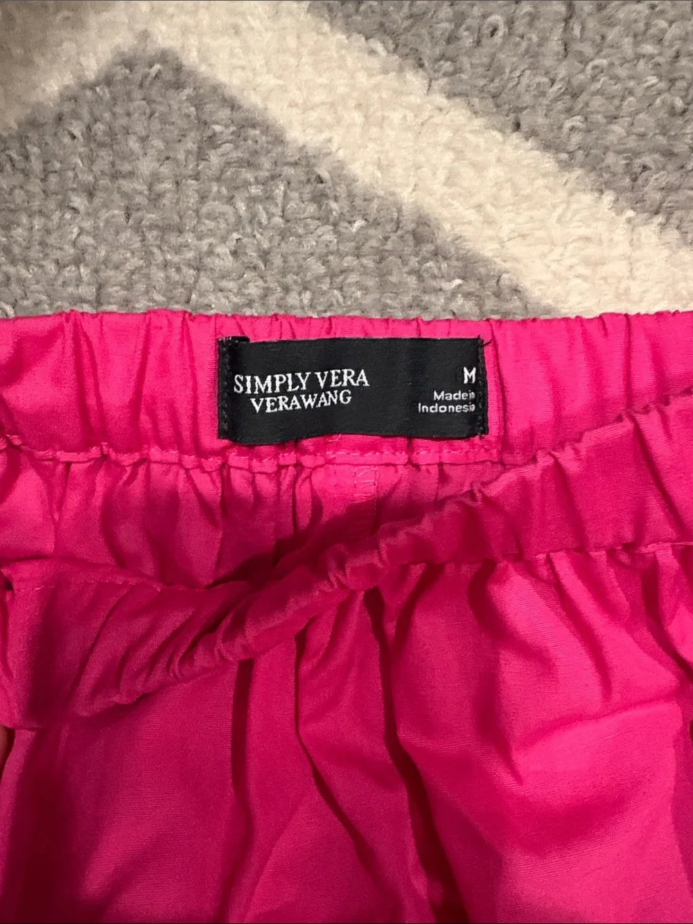 Vera Wang Bright Fuchsia Full Skirt